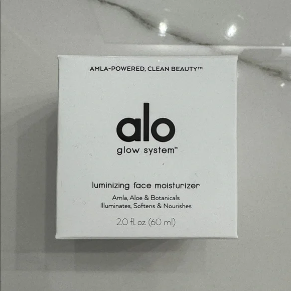 NIB ALO GLOW SYSTEM LUMINIZING FACE MOISTURIZER - Picture 1 of 6